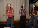 Lisa, Brooke &<br>Treena dancing